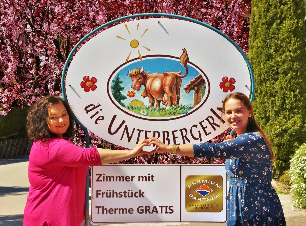 Bauernhofhotel "Die Unterbergerin" - Zimmer Mit Fruehstueck Und Ferienwohnungen In Gastein Mit Gratis Thermeneintritt Dorfgastein Kültér fotó